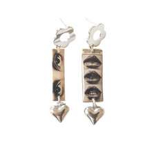 Load image into Gallery viewer, Magazine Muse Dangle Set - Haricort Vert