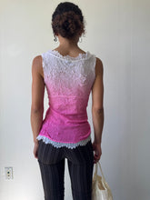 Load image into Gallery viewer, Pink Ombre Silky Pleated Top (S)