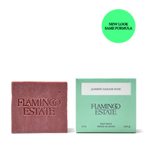 Load image into Gallery viewer, Jasmine Damask Soap Brick - Flamingo Estate