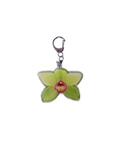 Load image into Gallery viewer, Orchid Keychain - Haricort Vert