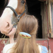 Load image into Gallery viewer, Horse Girl Barrette - Chunks